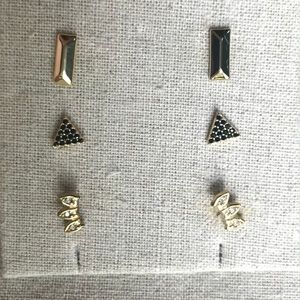 Stella & Dot Aurora Stud Pack Gold